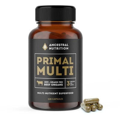 Ancestral Nutrition Beef Organs Capsules - 120 capsules