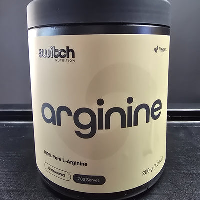 100% Pure Arginine by Switch Nutrition
