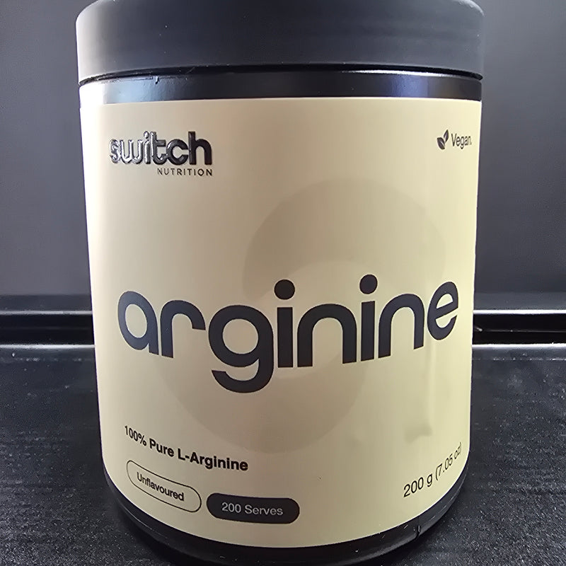 100% Pure Arginine by Switch Nutrition